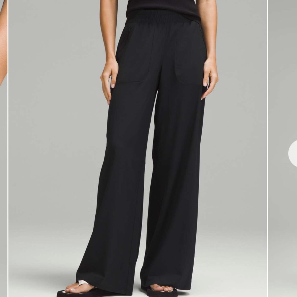Lululemon Swift Wide-Leg Mid-Rise Pant *Full Length
Black Size 0